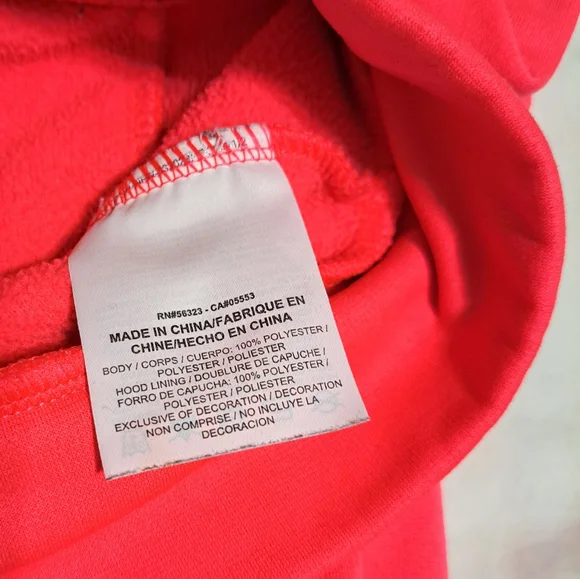 Nike Hot Pink XL Hoodie - Picture 5 of 6